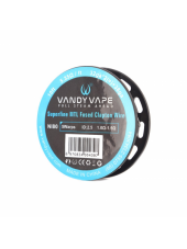 Buy Vandy Vape Superfine MTL Fused Clapton Ni80 Wire at Vape