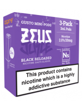 Buy Zeus Juice Black Reloaded - Aspire Gusto Mini NS20 Pod at