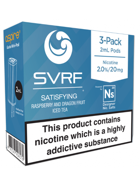Buy SVRF Satisfying - Aspire Gusto Mini NS20 Pod at Vape Shop –