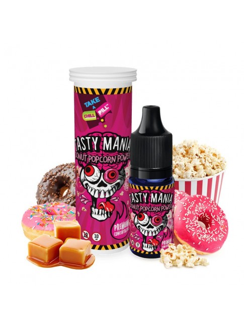 Buy Tasty Mania - Donut Popcorn Power at Vape Shop – 7Vapes