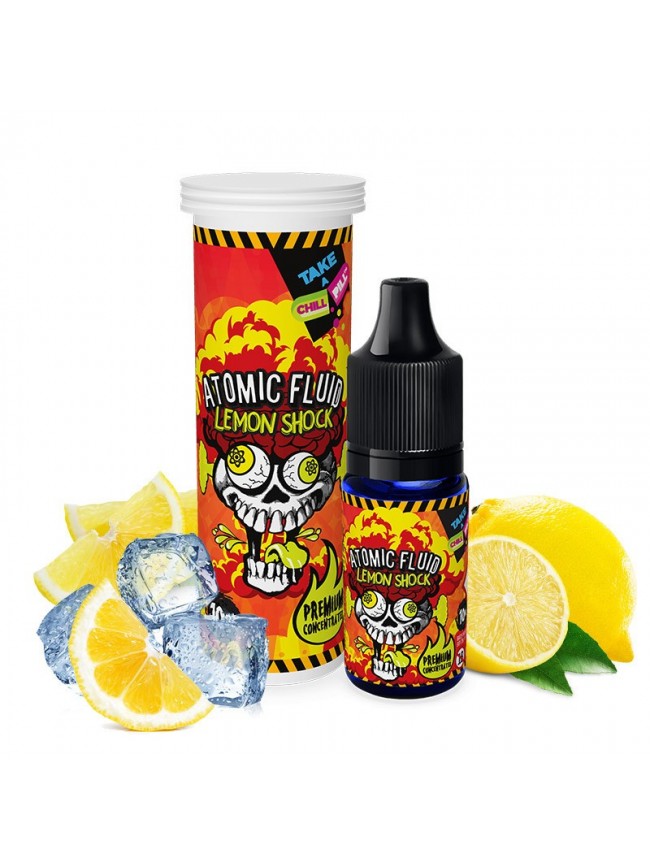 Buy Atomic Fluid - Lemon Shock at Vape Shop – 7Vapes