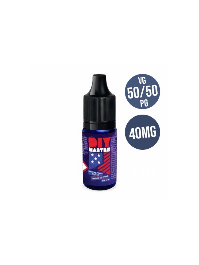 Buy DIY 50/50 VG/PG 40mg Nic Shot at Vape Shop – 7Vapes